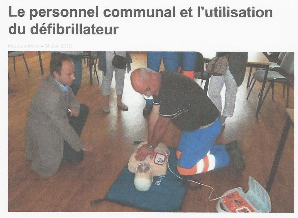 Defibrillateur Roz-Landrieux (Ille et Vilaine)